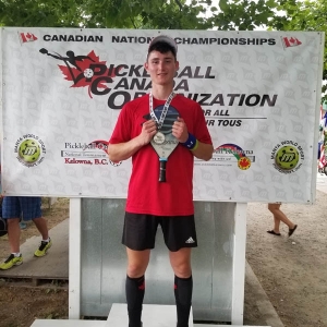 Jordan Renwick - 2018 Men's 5.0 Singles Silver Medal Canadian Champion